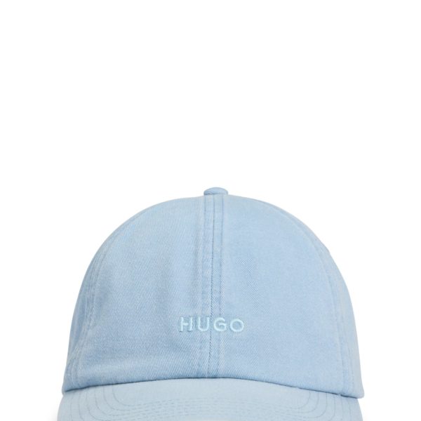 Casquette en twill de coton à 6 panneaux avec logo brodé – Hugo Boss