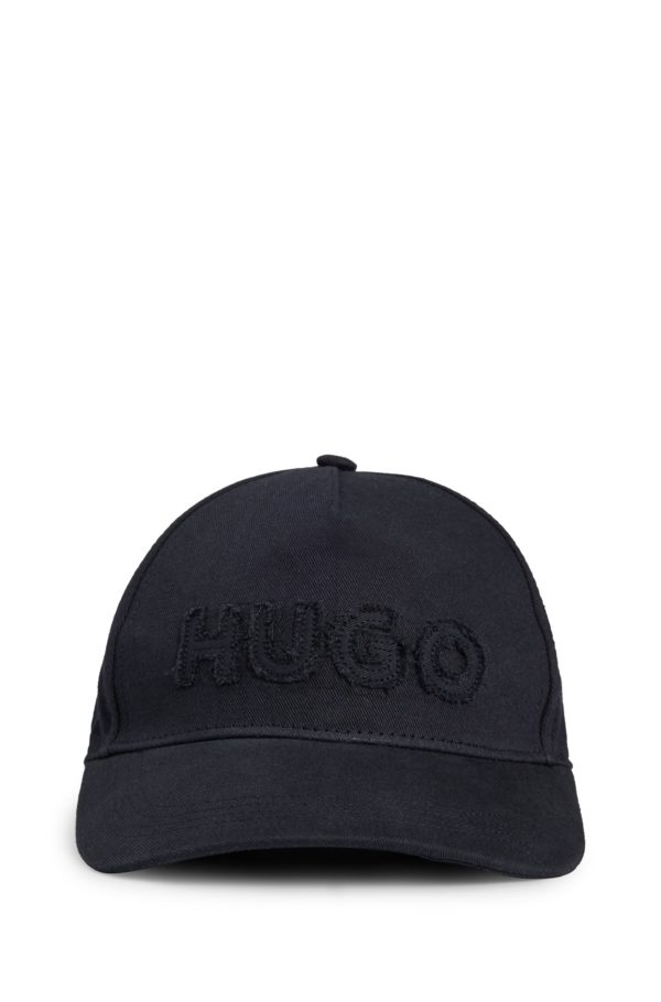 Hugo Boss Casquette en twill de coton avec logo à bord brut