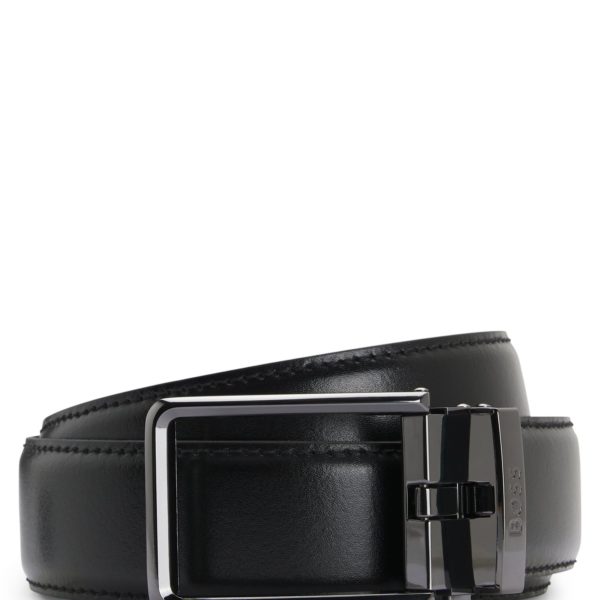 Hugo Boss Ceinture automatique en cuir italien avec passant logoté