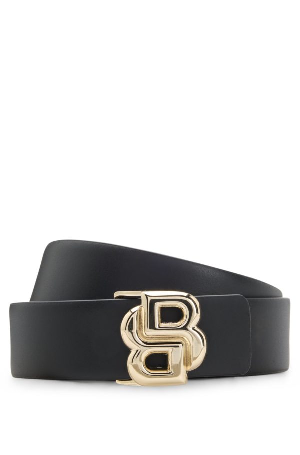 Hugo Boss Ceinture en cuir avec boucle à monogramme Double B
