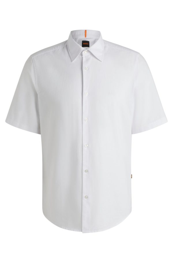 Hugo Boss Chemise Regular en coton Oxford