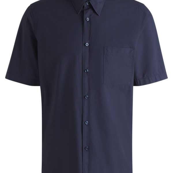 Hugo Boss Chemise Regular en popeline de coton