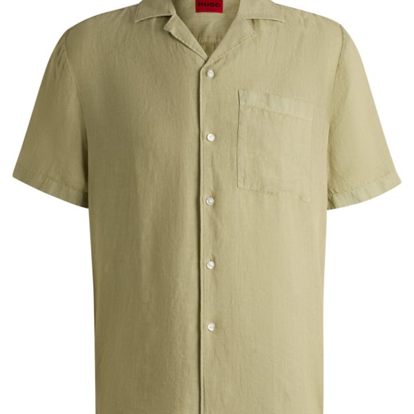 Hugo Boss Chemise Relaxed Fit en lin pour toutes les occasions