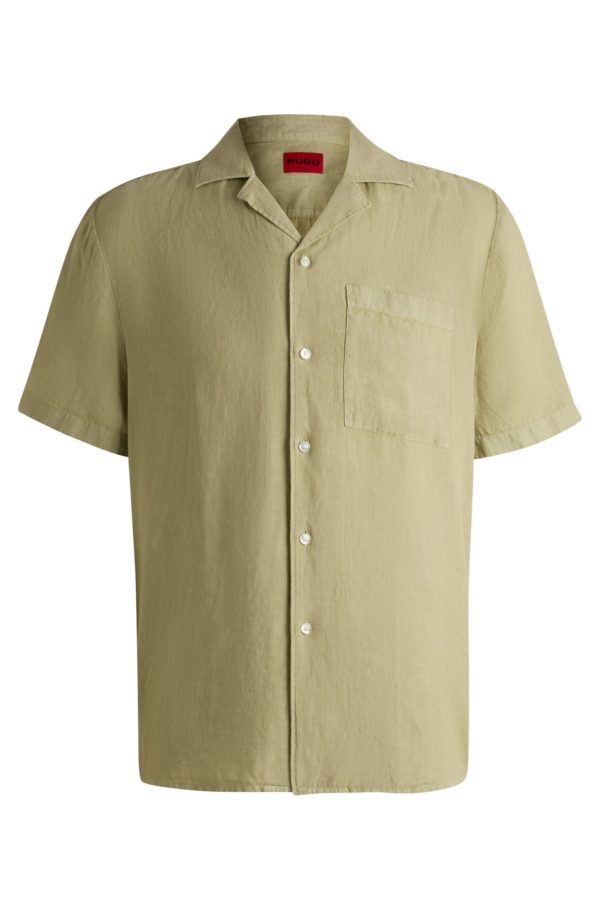 Hugo Boss Chemise Relaxed Fit en lin pour toutes les occasions