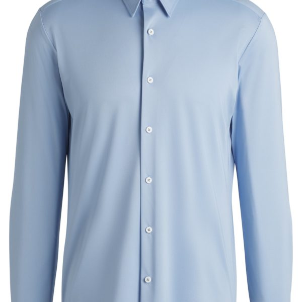 Chemise Slim en tissu stretch performant structuré – Hugo Boss
