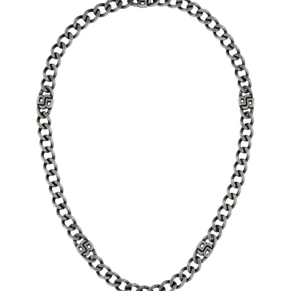 Hugo Boss Collier chaîne à monogrammes Double B