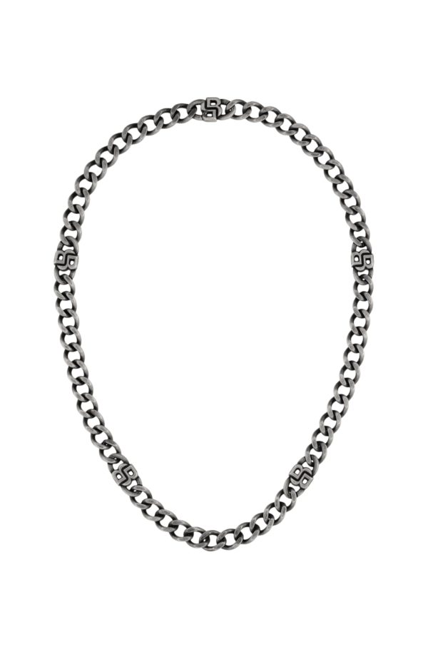 Hugo Boss Collier chaîne à monogrammes Double B