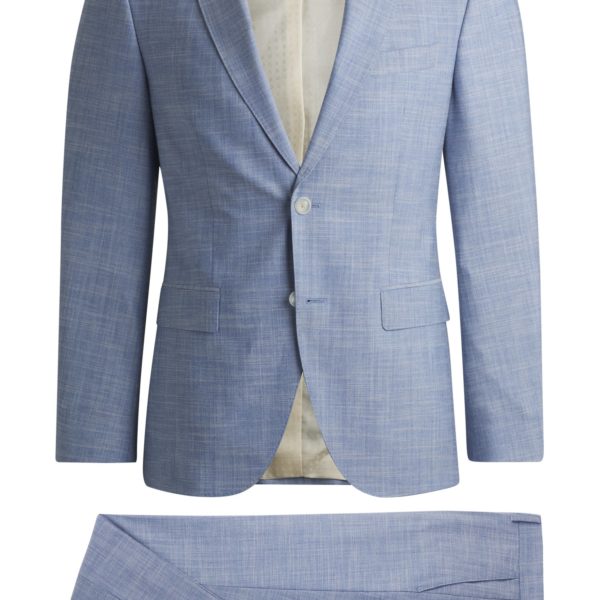 Costume Regular à micro motif intégral – Hugo Boss