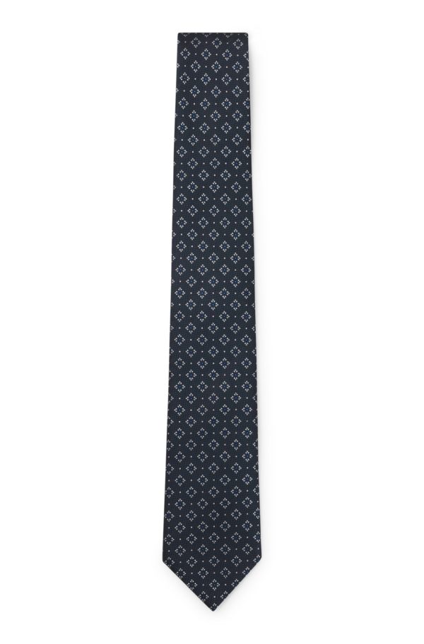 Hugo Boss Cravate en soie à motif jacquard
