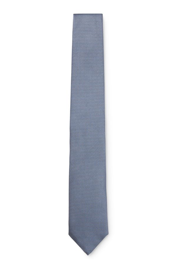 Hugo Boss Cravate en soie mélangée à motif jacquard