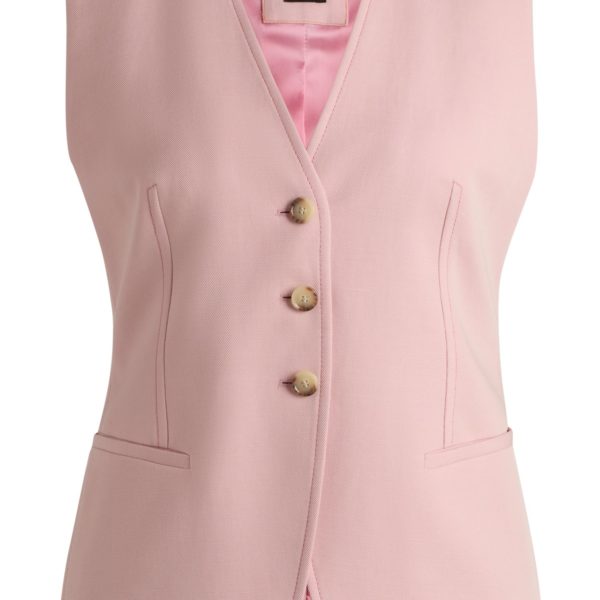 Hugo Boss Gilet droit à bride ajustable
