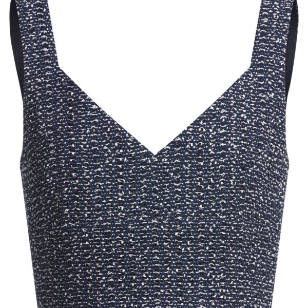 Haut ajusté en tweed crocheté bicolore – Hugo Boss