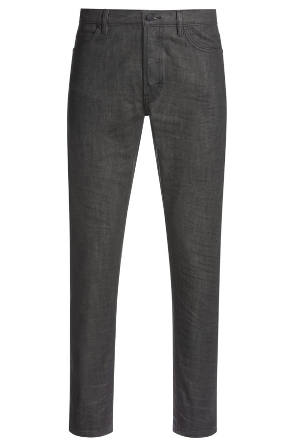 Hugo Boss Jean HUGO x RB en denim stretch gris