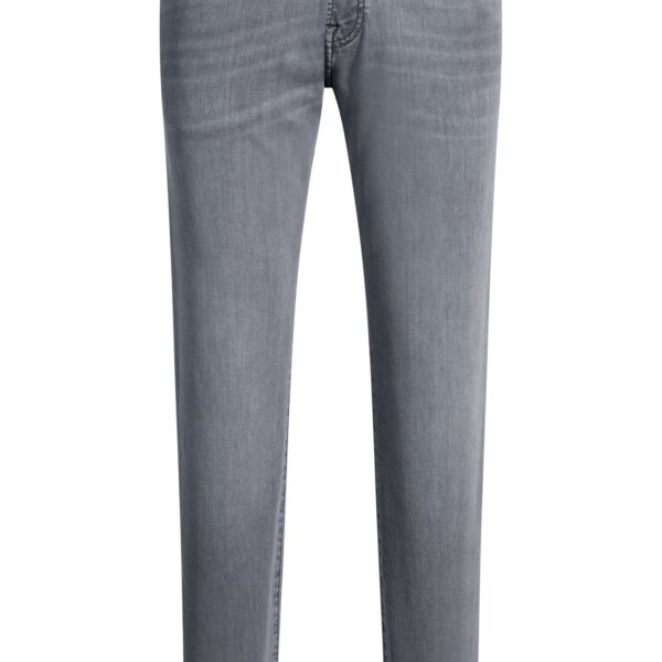 Hugo Boss Jean Regular Maine en denim gris doux et confortable
