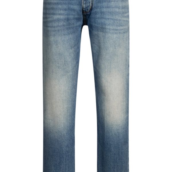 Hugo Boss Jean Regular en denim stone-washed bleu