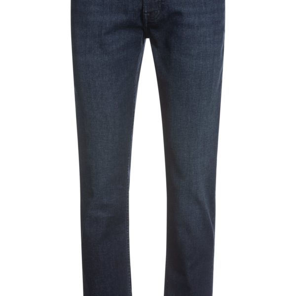 Hugo Boss Jean Slim Delaware en denim bleu foncé