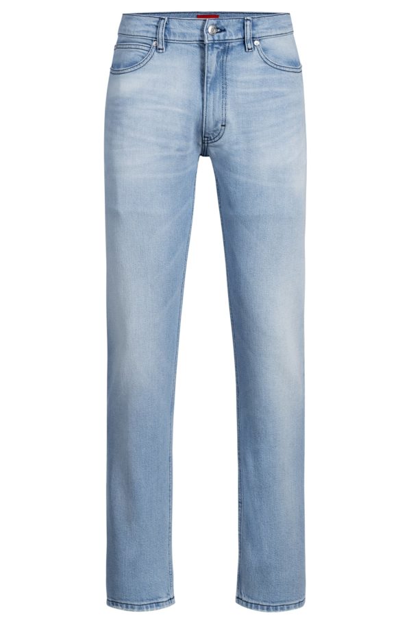 Hugo Boss Jean Slim en denim stretch bleu quartz confortable