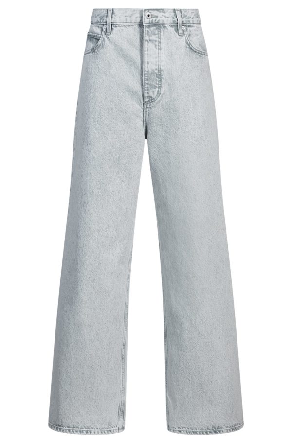 Hugo Boss Jean large en denim stone-washed