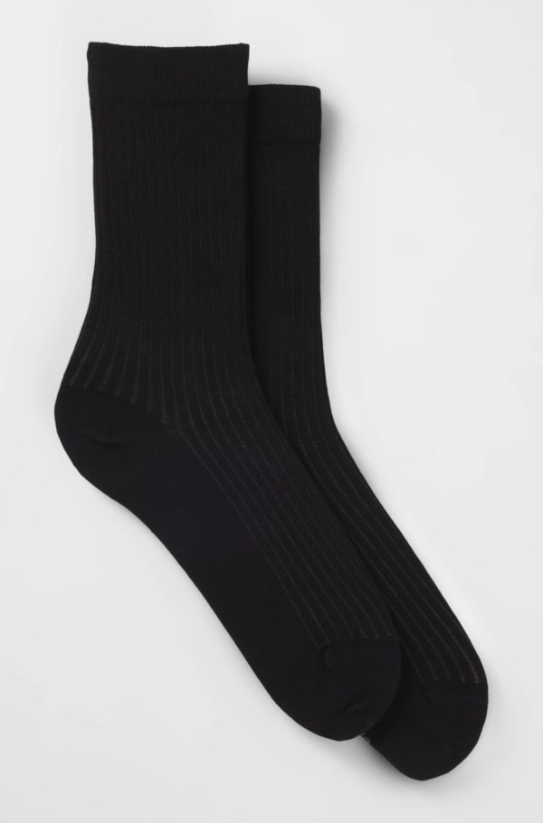 Hugo Boss Lot de deux paires de chaussettes mi-mollet à la structure côtelée