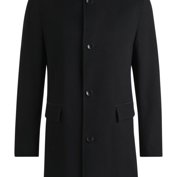 Manteau Regular en laine vierge et cachemire – Hugo Boss