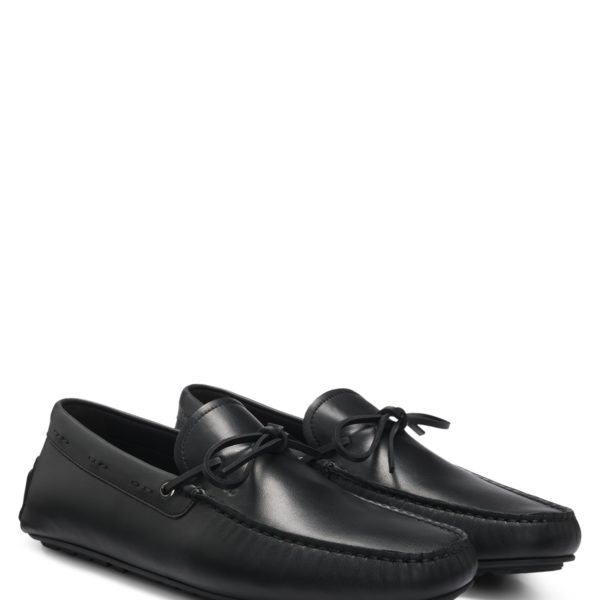 Mocassins en cuir avec semelle à picots – Hugo Boss