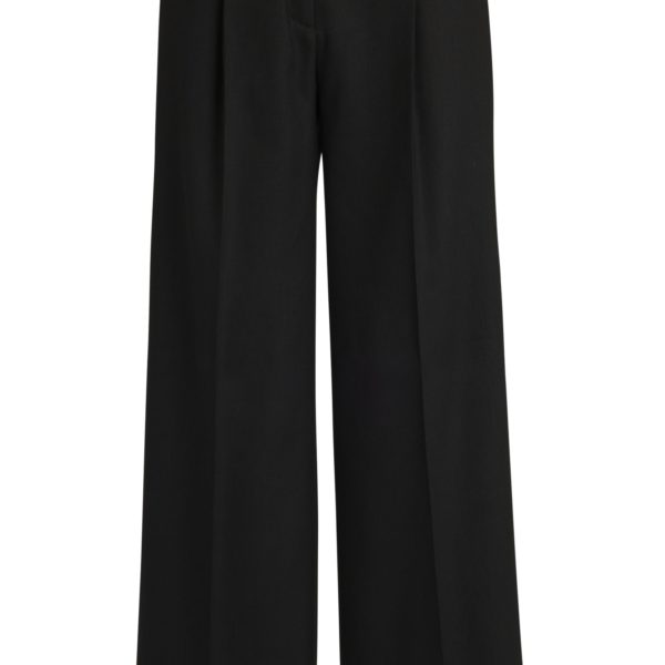 Hugo Boss Pantalon Regular en lin mélangé