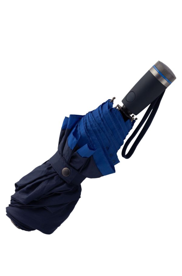 Hugo Boss Parapluie de poche avec bords bleus