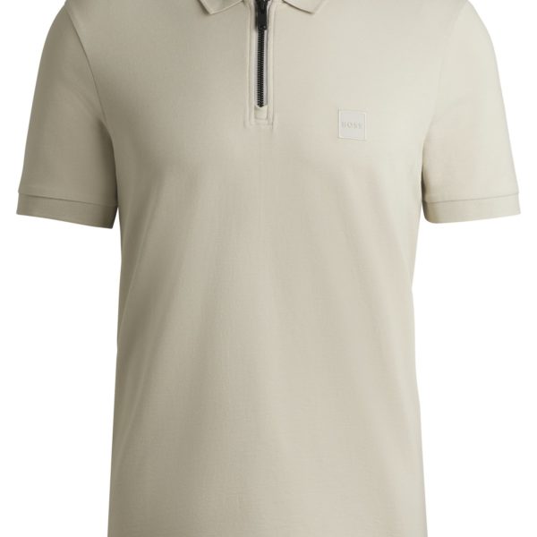 Hugo Boss Polo Slim en maille de piqué de coton stretch