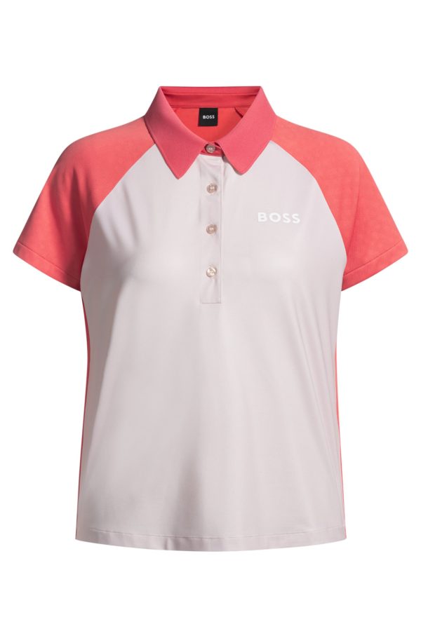 Hugo Boss Polo color block avec logo