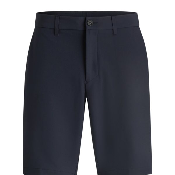 Short Slim en tissu stretch déperlant – Hugo Boss