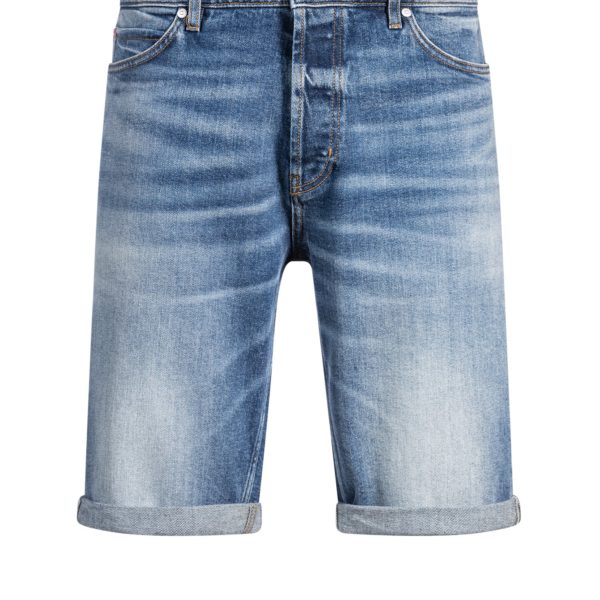 Hugo Boss Short Tapered en denim stretch bleu confortable