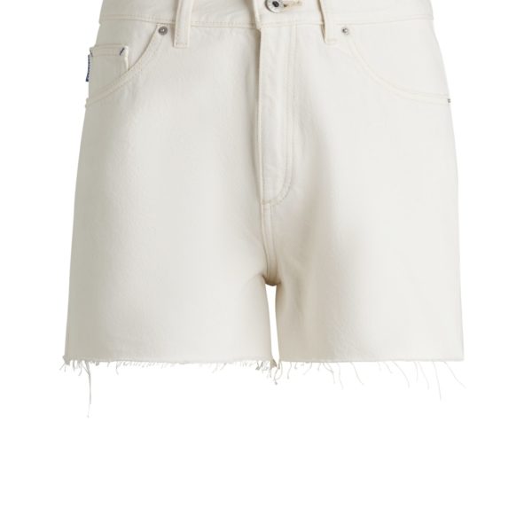 Short en denim écru à base brute – Hugo Boss