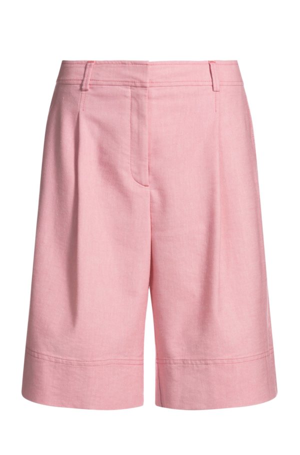 Hugo Boss Short habillé avec plis sur le devant