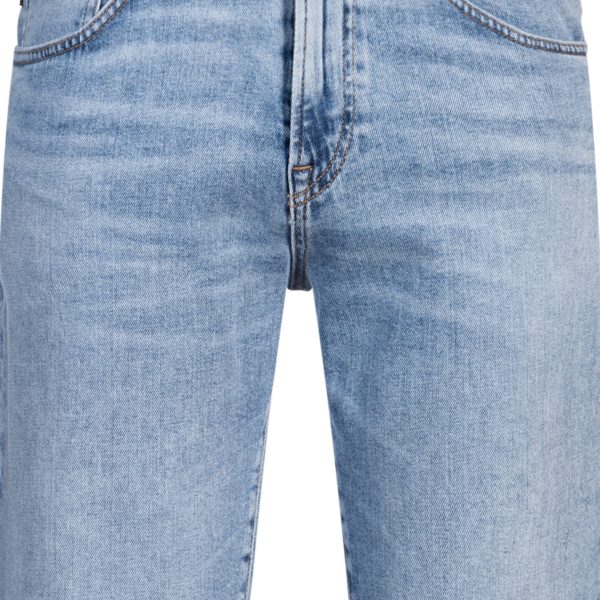 Hugo Boss Short regular Maine en denim stretch bleu confortable
