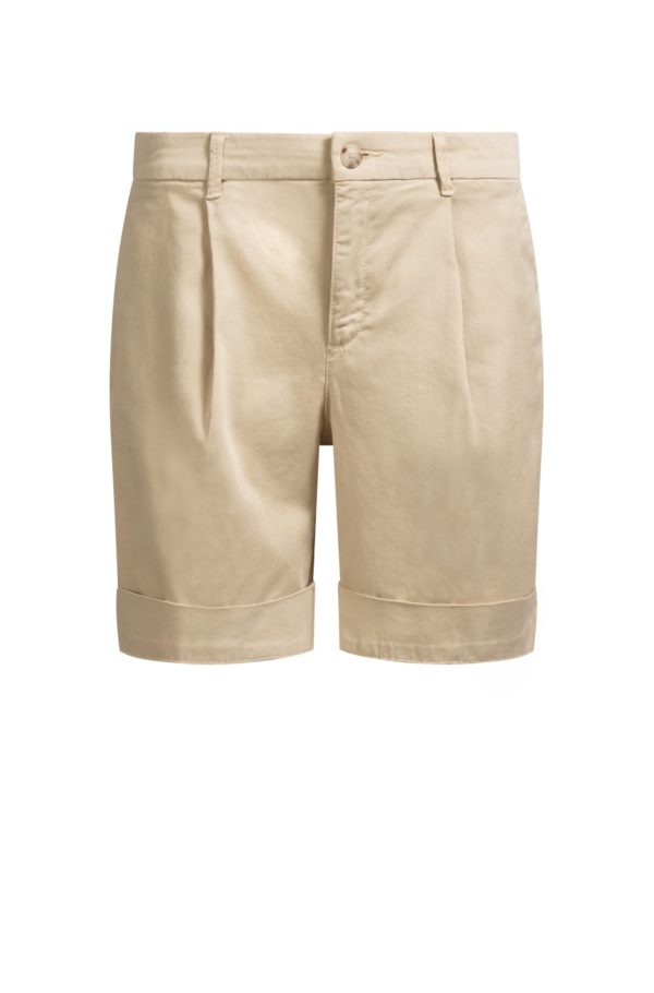Hugo Boss Short taille haute Relaxed Fit en coton stretch