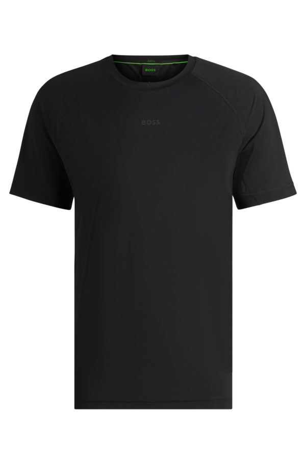 Hugo Boss T-shirt Slim au design dynamique avec détails réfléchissants