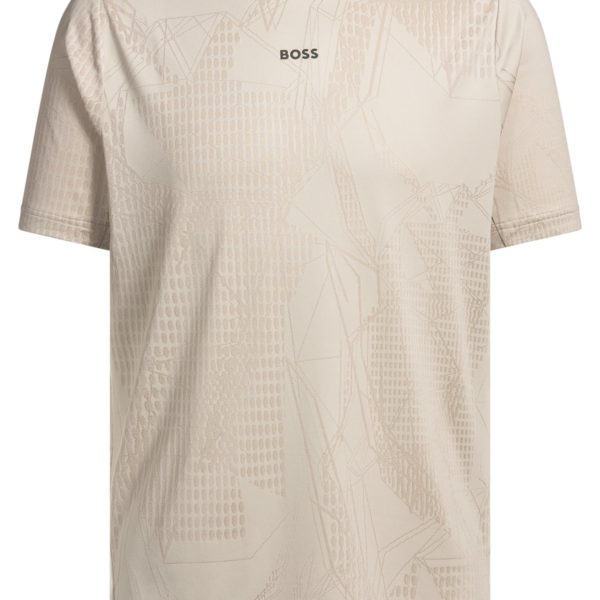 Hugo Boss T-shirt actif à motif jacquard et gestion de l’humidité