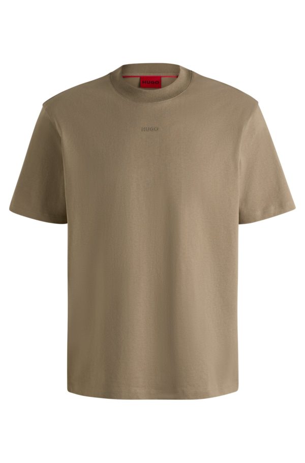 Hugo Boss T-shirt décontracté en coton à logo imprimé