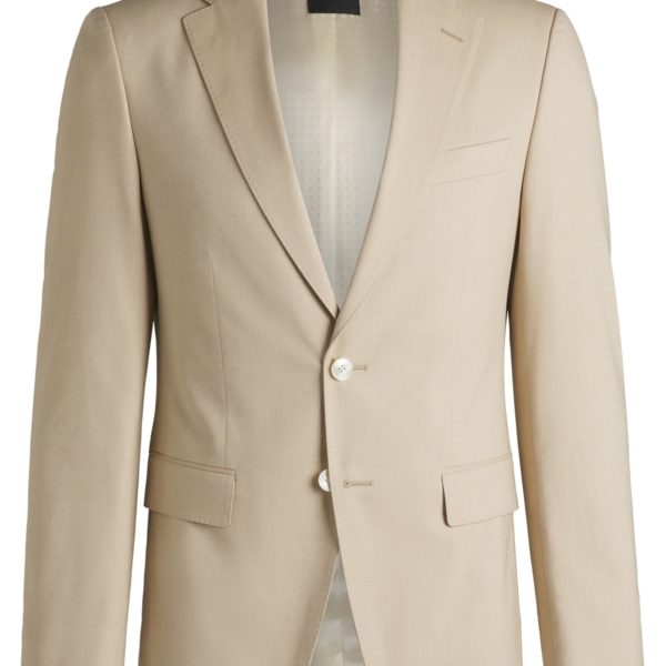 Hugo Boss Veste Slim en mousseline stretch