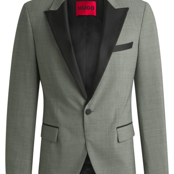 Hugo Boss Veste de smoking Slim en laine mélangée