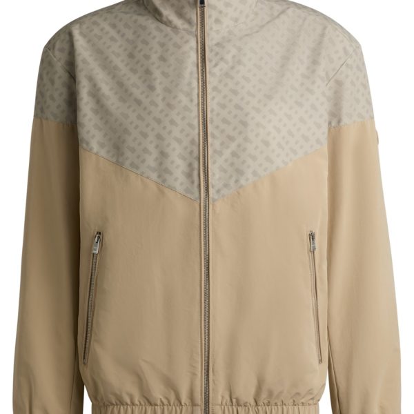 Hugo Boss Veste déperlante monogrammée