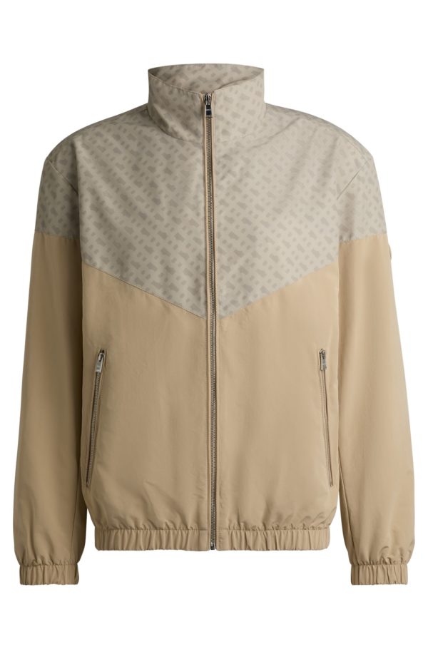 Hugo Boss Veste déperlante monogrammée