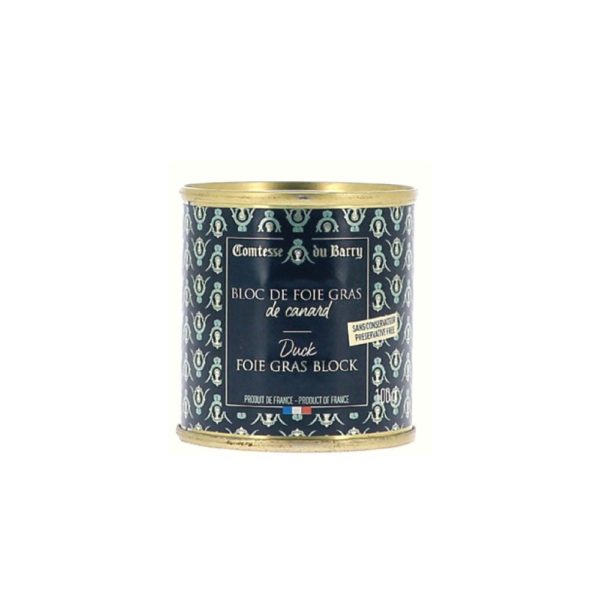 Bloc de foie gras de canard 100g-Comtesse du Barry