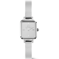 Daniel Wellington DW Montre 15.4x18.2mm Quadro Mini Reflection Silver