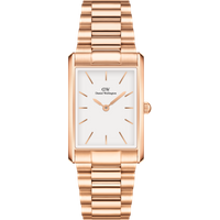Daniel Wellington DW Montre 24x35mm Bound 3-Link Rose Gold