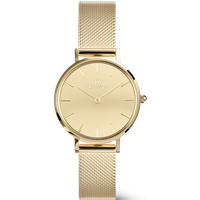 Daniel Wellington DW Montre 28mm Petite Reflection Gold