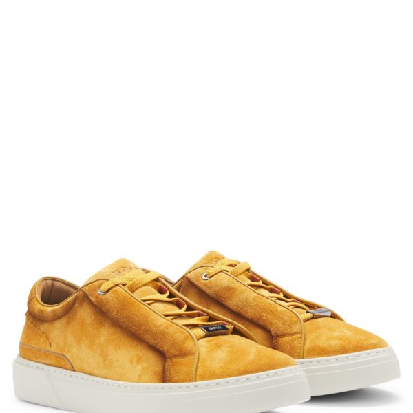 Hugo Boss Baskets basses Gary en cuir suédé