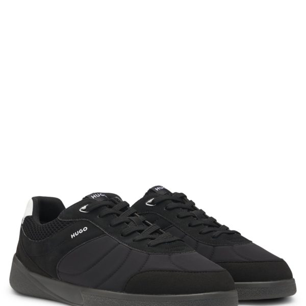 Baskets style chaussures de football imitation cuir suédé – Hugo Boss