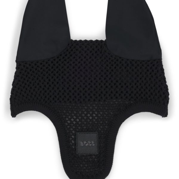 Hugo Boss Bonnet pour cheval en crochet avec patch logoté