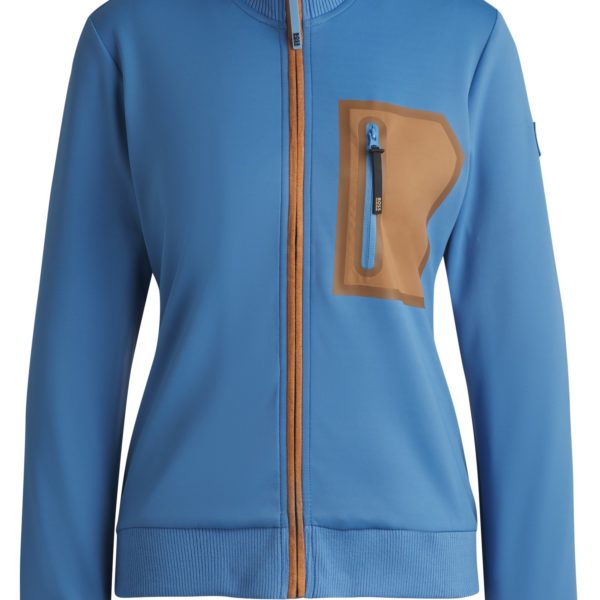 Hugo Boss Cardigan d’équitation avec poche-poitrine zippée